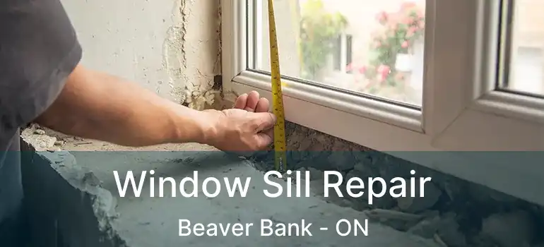  Window Sill Repair Beaver Bank - ON