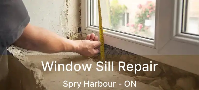  Window Sill Repair Spry Harbour - ON