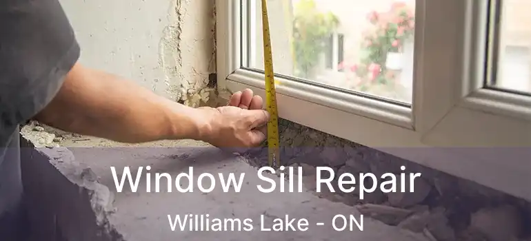  Window Sill Repair Williams Lake - ON