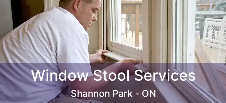  Window Stool Services Shannon Park - ON