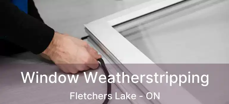  Window Weatherstripping Fletchers Lake - ON