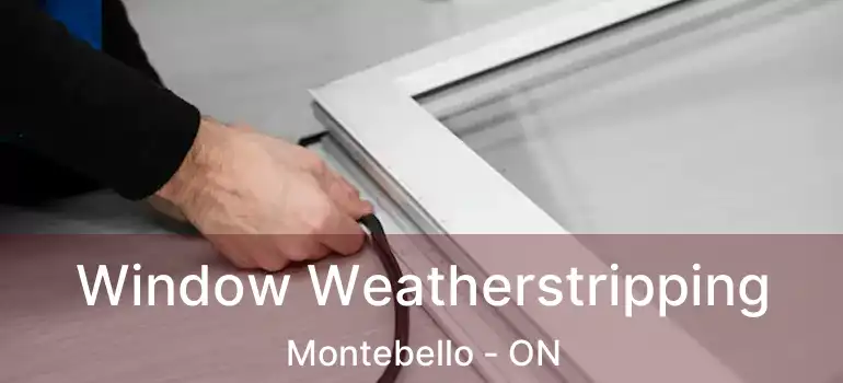  Window Weatherstripping Montebello - ON