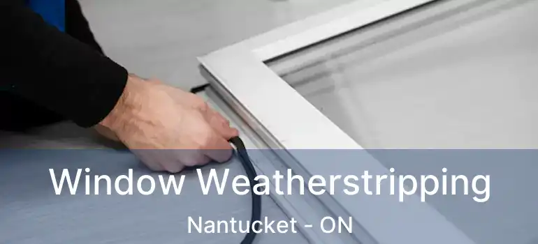 Window Weatherstripping Nantucket - ON