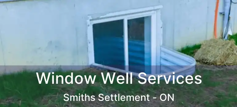  Window Well Services Smiths Settlement - ON