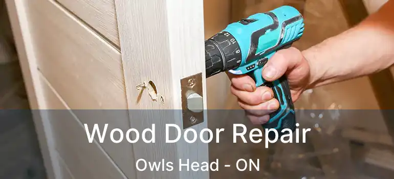  Wood Door Repair Owls Head - ON