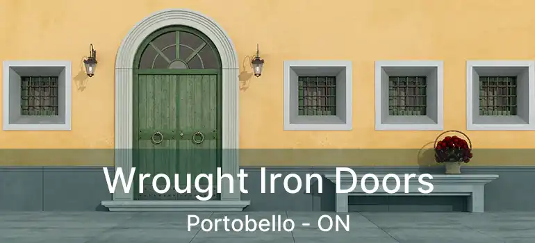  Wrought Iron Doors Portobello - ON